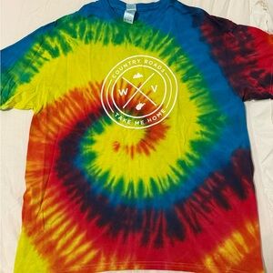 West Virginia Tie Dye Shirt